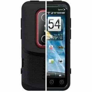 NEW OtterBox Commuter-Series Hybrid Cell Phone Case for HTC EVO 3D (Black)