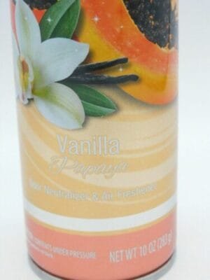 5 Wizard Air Freshener Spray, "Vanilla Papaya" Eliminates Odors Long Lasting - Image 3