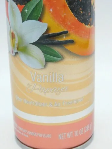 5 Wizard Air Freshener Spray, "Vanilla Papaya" Eliminates Odors Long Lasting - Image 3