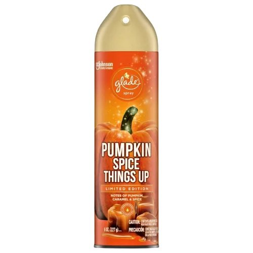 Glade Limited Edition Pumpkin Spice Spray Air Freshener Room Mist 8oz.
