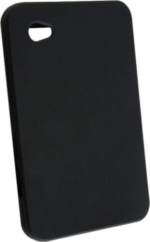 NEW Samsung Galaxy Tab P1000 Tablet Case Rubber Silicone Cover Skin - Black - Image 2