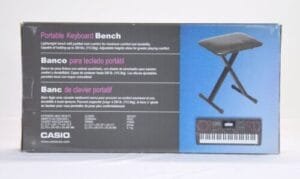 Casio ARBENCH X-Style Adjustable Padded Folding Keyboard Bench (Up To 250lbs) - Image 3