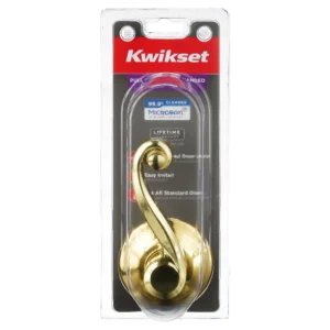 Kwikset Signature Serie 97880-683 Polished Brass RIGHT Hand Surface Mounted Half - Image 3
