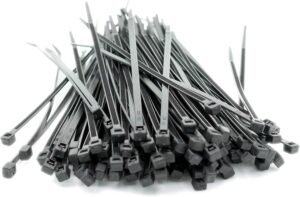 Act Fastening Solution ACAL-05-40-8-C 5 in. 40 lbs Cable Tie, Gray - 100 per Bag