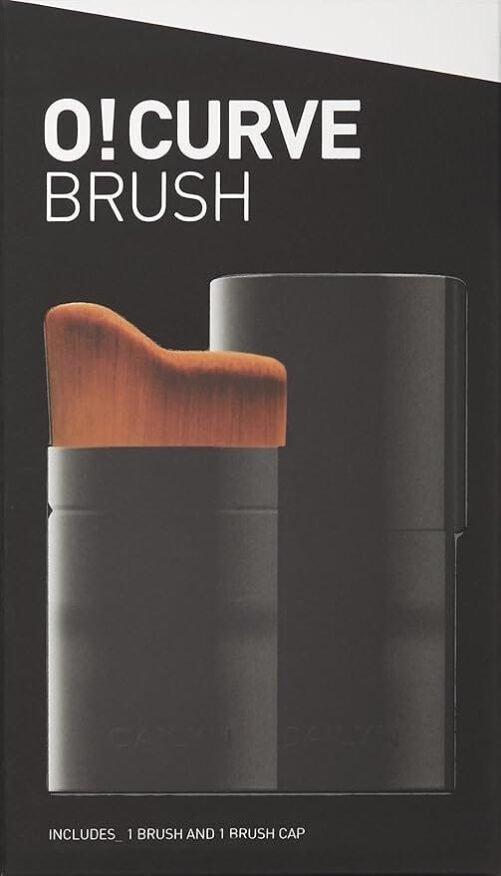 Cailyn Cosmetics O! Curve Foundation Makeup Face Brush - Flawlessly Blending
