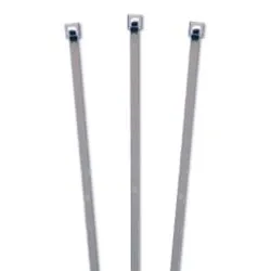 Act Fastening Solution ACAL-07-50-8-C 7 in. 50 lbs Cable Tie, Gray - 100 per Bag - Image 3
