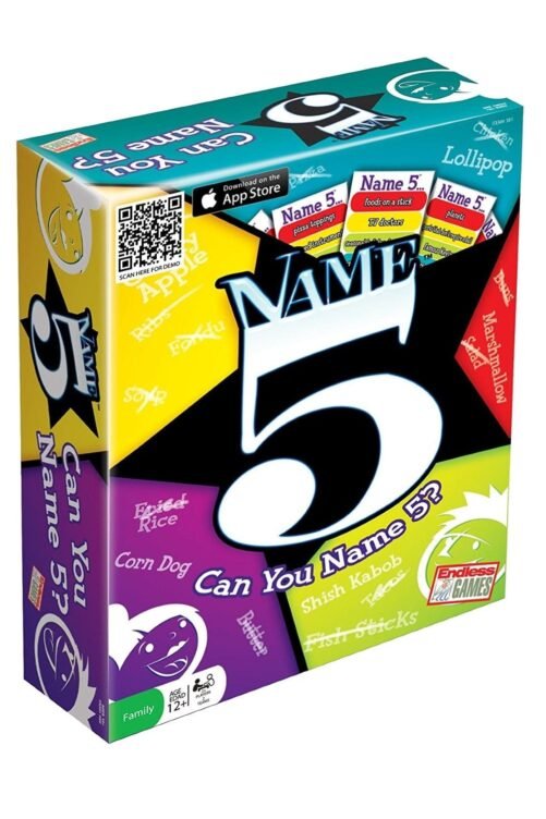 Name 5 Party Pack - Can You Name 5?