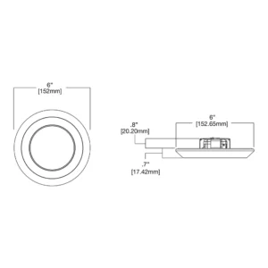 HALO SLDSL4 Series 4 Inch 2700K-5000K Selectable CCT Surface Integrated LED - Image 3