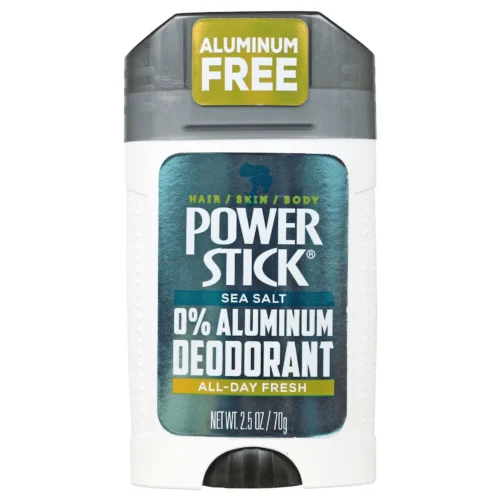 Power Stick SEA SALT Deodorant Aluminum Free All Day Odor Protection 2.5 Body
