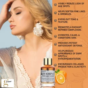 Neogold Vitamin C Face Serum For Brightening Dark Spots & Aged Skin, 2 oz - Image 3