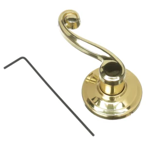 Kwikset Signature Serie 97880-683 Polished Brass RIGHT Hand Surface Mounted Half - Image 4