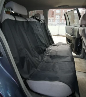 Precious Tails Co-Pilot Waterproof Pet Car Seat Bench Cover Dog - BLACK - Image 7