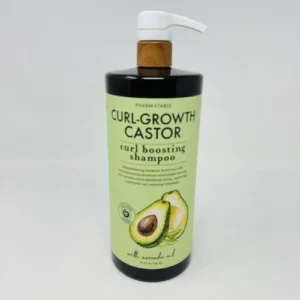 Pharm To Table Curl-growth Castor Curl Boosting Shampoo W/ Avocado Oil - 32 oz - Image 2