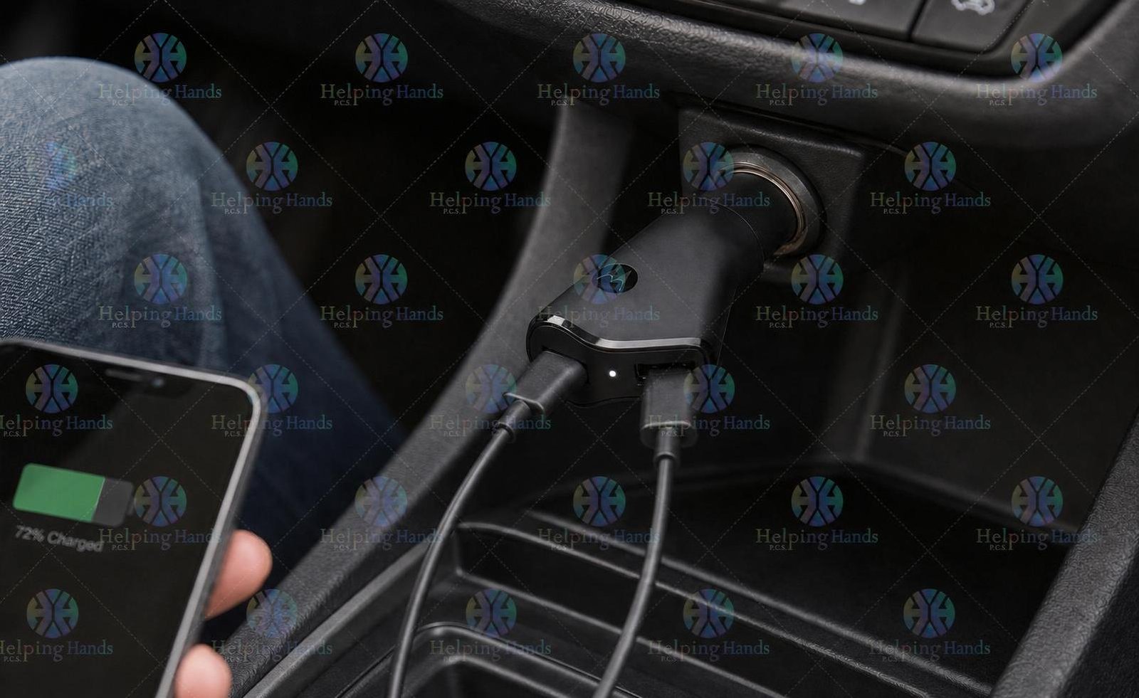 2 New OEM Motorola Rapid Dual Port Car Vehicle USB Charger Adapters 850mAh - Image 4