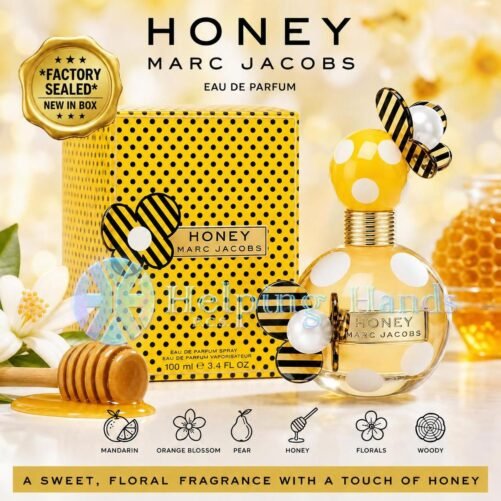 Honey by Marc Jacobs Large 3.4 oz / 100 ml Eau De Parfum Spray *Factory Sealed*