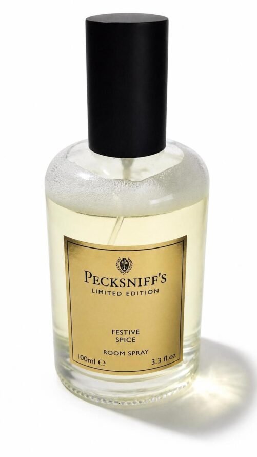 New PECKSNIFF’S ENGLAND FESTIVE SPICE Room Spray 3.3 fl oz Bottle