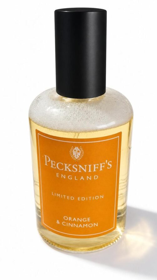 New PECKSNIFF’S ENGLAND ORANGE & CINNAMON Room Spray 3.3 fl oz - RARE