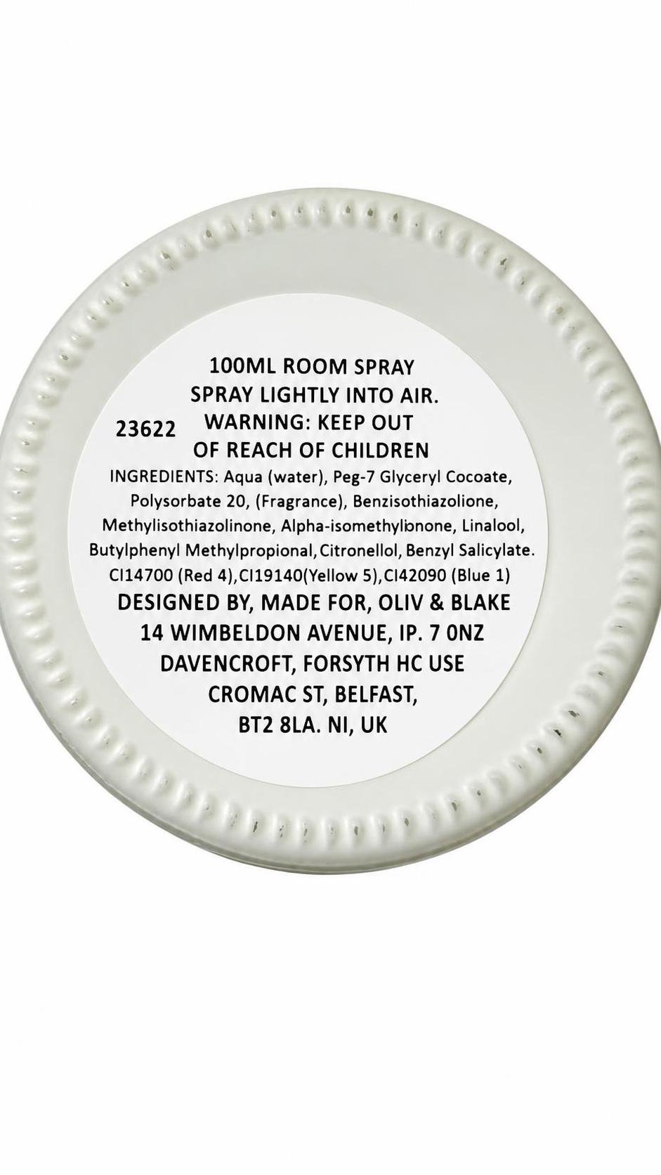 Olivia Blake London Juniper & Cypress Fragranced Room Spray 100mL Imported UK - Image 3