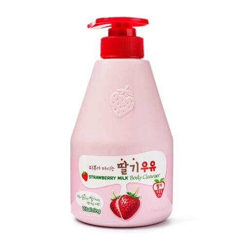 Kwailnara Strawberry Softening Hydrating Body Cleanser Imported Korea 19.75oz