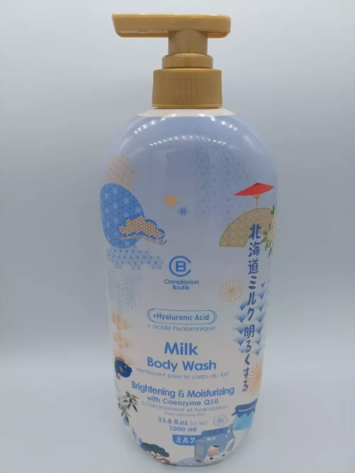 Complexion Boutik Milk Coenzyme Q10 + Hyaluronic Acid Moisturizing Body Wash