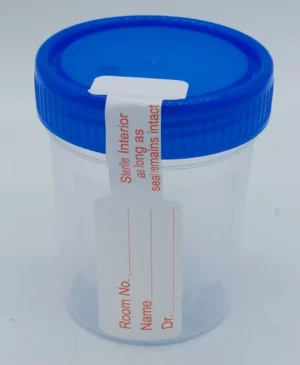 500 Specimen Container with Screw on Leak Resistant Lid Urine Collection 120mL - 4oz - Image 3