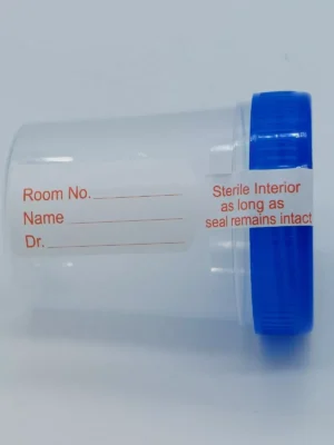 100 Specimen Container with Screw on Leak Resistant Lid Urine Collection 120mL - 4oz - Image 4