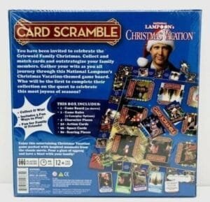 Vintage Card Scramble Board Game National Lampoon's Christmas Vacation *Sealed*. - Image 2