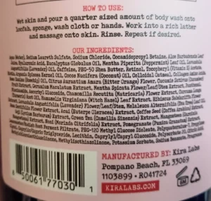 Pharm To Table - Vanilla Strawberry - Indulging Shower Gel w/ Aloe 32 oz - Image 5