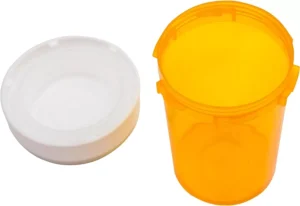 Lot Of 25 Prescription Vials & Reversible Caps (Child & Non-Child Locks) 8 Dram - Image 4
