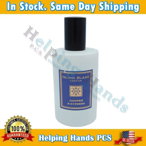 Olivia Blake London Juniper & Cypress Fragranced Room Spray 100mL Imported UK