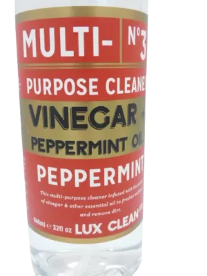 1 Lux Clean Vinegar & Peppermint Mint No 3 Multi Purpose Spray Cleaner 32 fl oz - Image 2