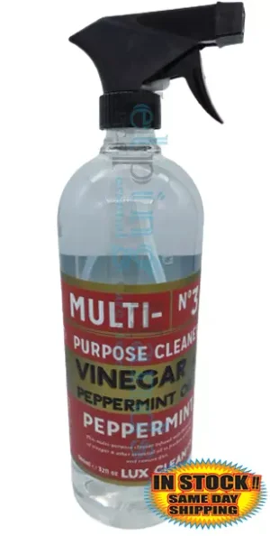 1 Lux Clean Vinegar & Peppermint Mint No 3 Multi Purpose Spray Cleaner 32 fl oz - Image 5