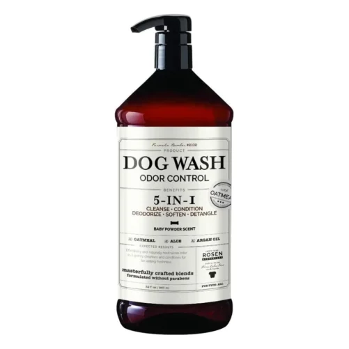 Dog wash Odor Control 5-in-1, Cleanse, Condition, Deodorize, Soften and Detangle
