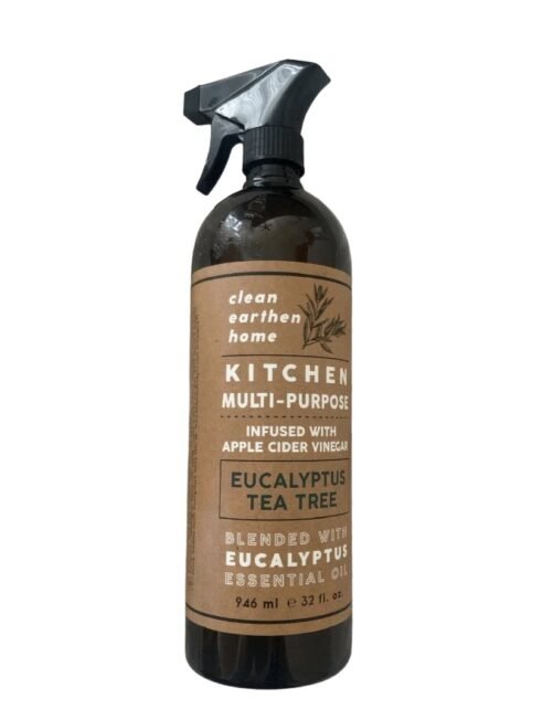 Clean Earthen Home Multi Purpose Cleaner "Eucalyptus & Tea Tree" 32 fl oz Large