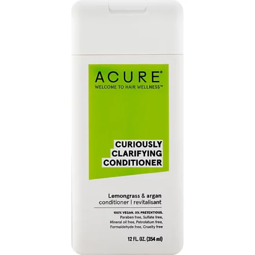 ACURE Curiously Clarifying Conditioner - Lemongrass & Argan 12 fl oz