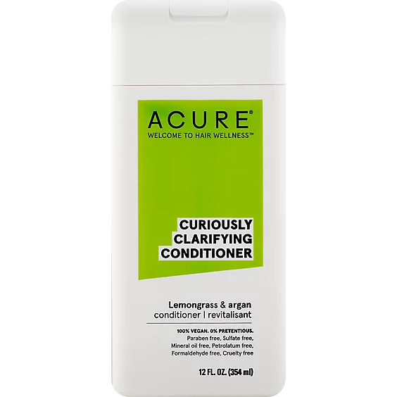 ACURE Curiously Clarifying Conditioner - Lemongrass & Argan 12 fl oz