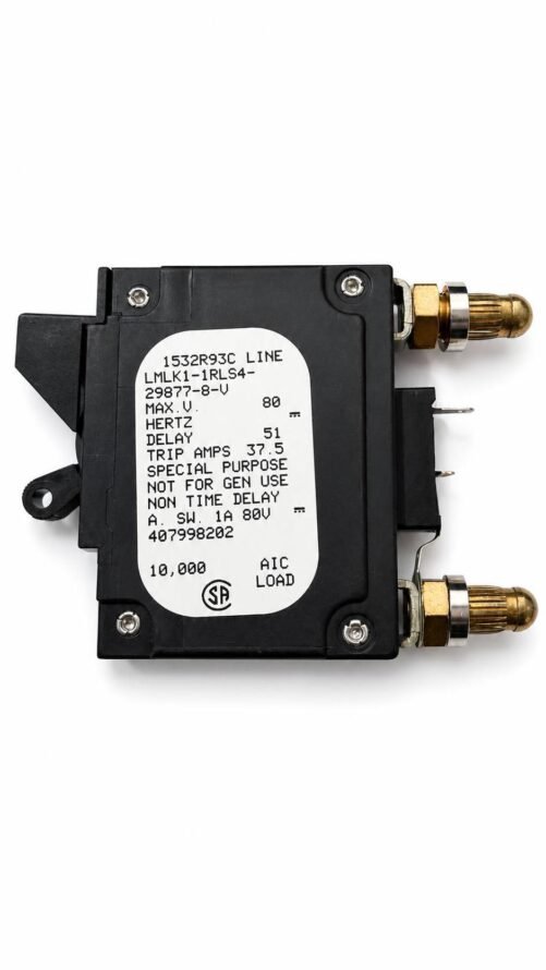 Airpax LMLK1-1RLS4-29877-8-V Bullet Breaker 30A 80VDC 407998202 - Tested