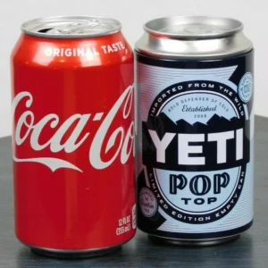 YETI Pop Top, Limited Edition, "Empty Can Contains 12oz Air" Storage Stash Can - Image 6