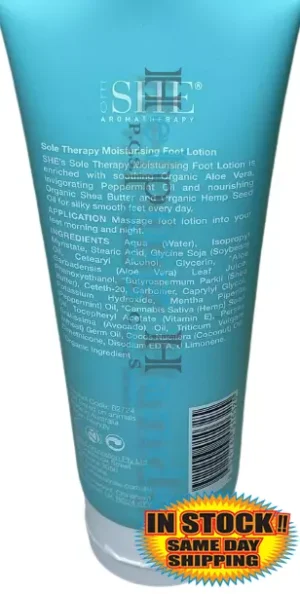 Organic Aromatherapy Sole Therapy Moisturizing Foot Lotion Australia Peppermint. - Image 4
