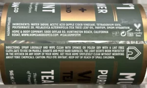 Lux Clean Vinegar & Tea Tree Mint No 1 Multi Purpose Spray Cleaner 32 fl oz - Image 3