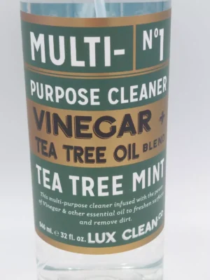 Lux Clean Vinegar & Tea Tree Mint No 1 Multi Purpose Spray Cleaner 32 fl oz - Image 4
