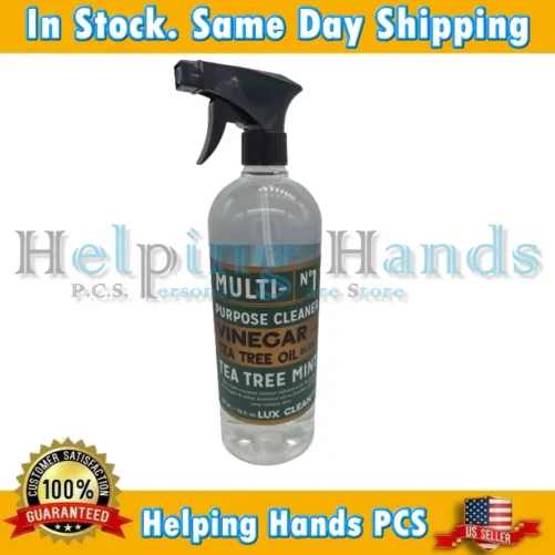 Lux Clean Vinegar & Tea Tree Mint No 1 Multi Purpose Spray Cleaner 32 fl oz