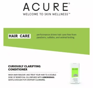 ACURE Curiously Clarifying Conditioner - Lemongrass & Argan 12 fl oz - Image 3