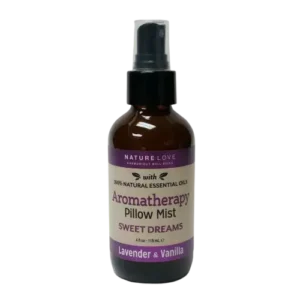 NATURE LOVE - Aromatherapy Pillow Spray Mist Lavender + Vanilla 4oz Sweet Dreams - Image 2