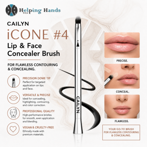 Cailyn iCONE #4 Lip & Face Concealer Brush For Flawless Contouring & Concealing