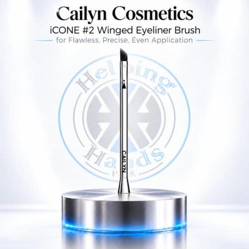 Cailyn iCONE #2 Winged Eyeliner Brush for Flawless, Precise, Even Application