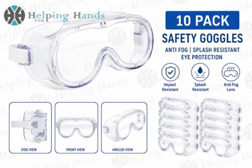10 x Safety Goggles Anti Fog Splash Resistant Safety Goggles, Eye Protection