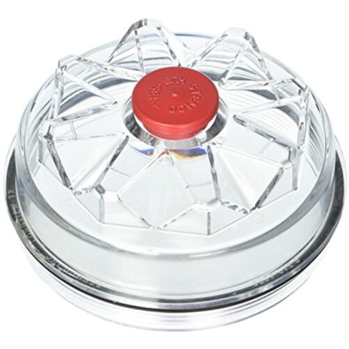 Durable Stemco 340-4975 Lexan Hub Cap with 6-1/8 x 8 Bolt Circle