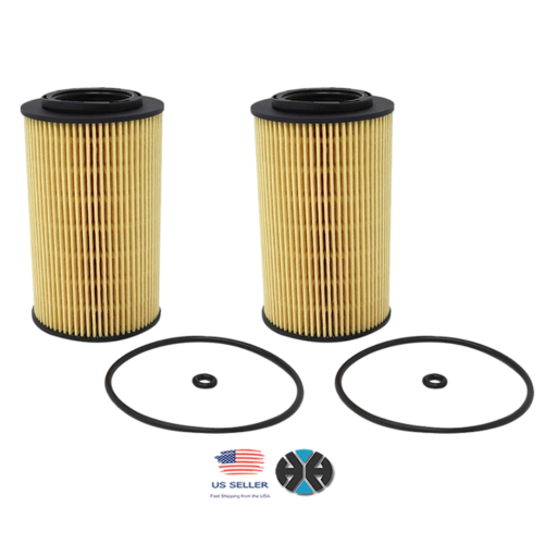 2 Pack Prime Synthetic Engine Oil Filter & O-rings Kit POF5247