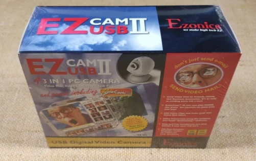 Ezonics EZ Cam II USB Digital Video 4 in 1 PC Camera  WIN 98 WIN 2000